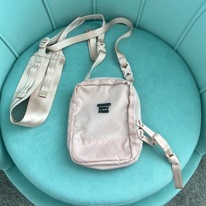 Herschel Supply Studio Crossbody Bag Pink Nylon